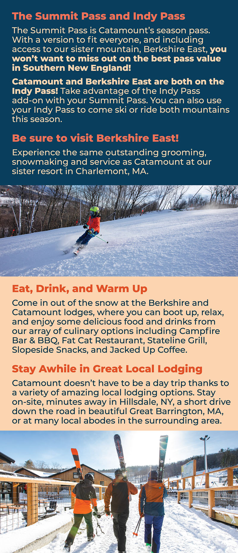 Catamount Ski Area brochure thumbnail