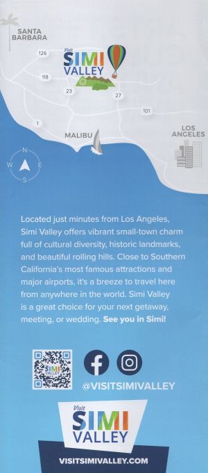 Simi Valley rack card brochure thumbnail