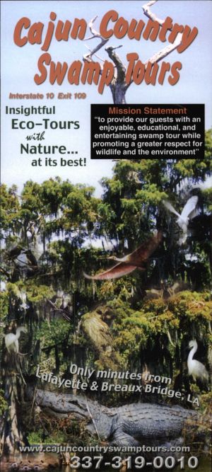Cajun Country Swamp Tours brochure thumbnail