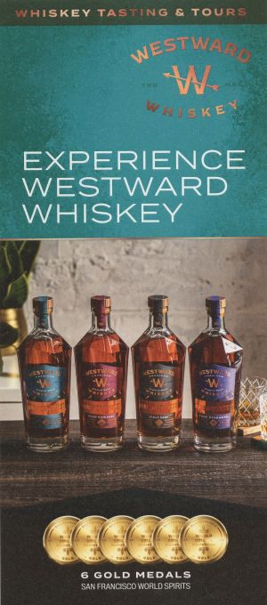 Westward Whiskey brochure thumbnail