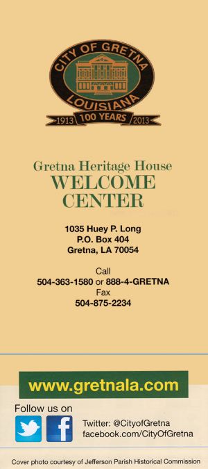 City of Gretna brochure thumbnail