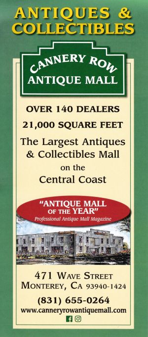 Cannery Row Antique Mall brochure thumbnail