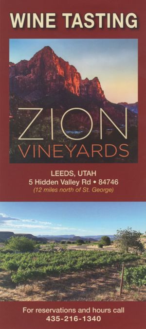 Zion Vineyards brochure thumbnail