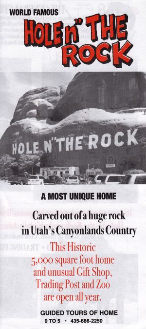 Hole N" The Rock brochure thumbnail