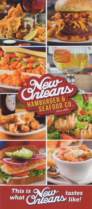 New Orleans Hamburger & Seafoo brochure thumbnail