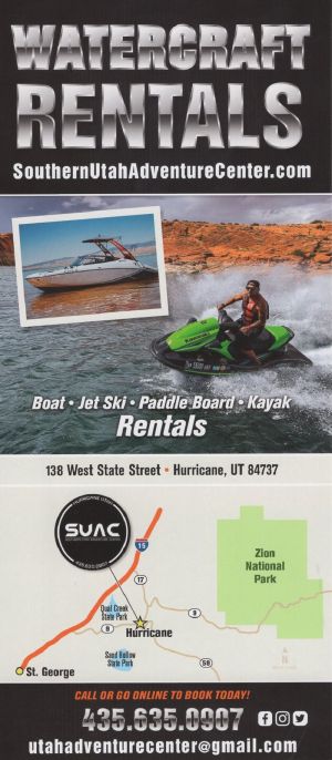 Southern Utah Adventure Center brochure thumbnail