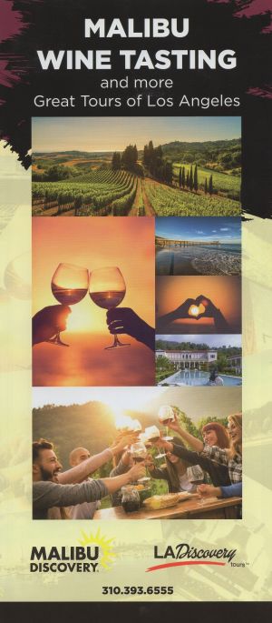 Malibu Wine Tasting brochure thumbnail