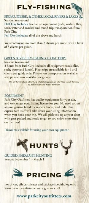 Park City Outfitters brochure thumbnail