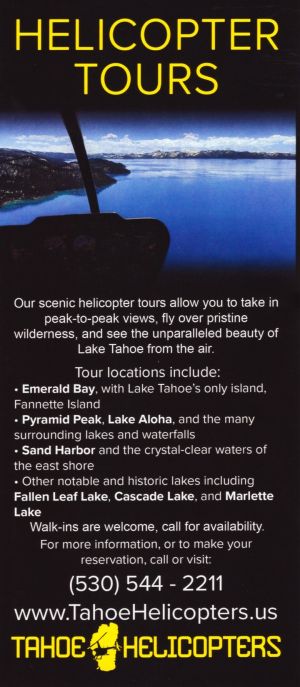 Tahoe Heli Tours LLC brochure thumbnail