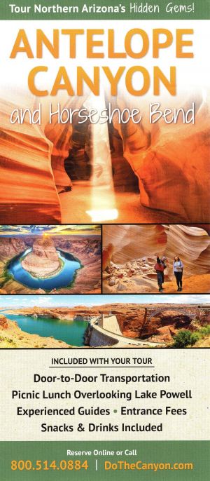 Antelope Canyon brochure thumbnail