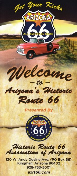 RT. 66 Historical Assoc. of AZ brochure thumbnail