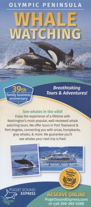 PSE Olympic Peninsula Whale brochure thumbnail