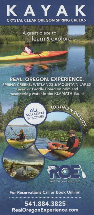 Kayaking brochure thumbnail