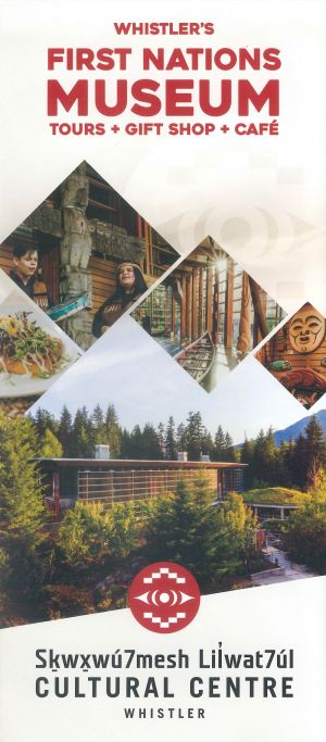 Squamish Lil'wat Cultural Cent brochure thumbnail