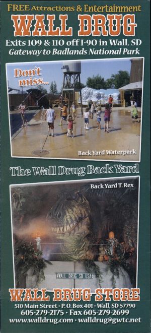 Wall Drug Store brochure thumbnail