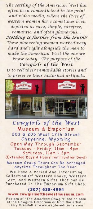 Cowgirls of the West brochure thumbnail