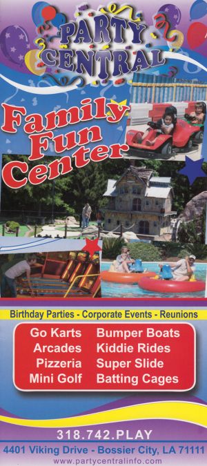 Party Central Family Fun Center brochure thumbnail