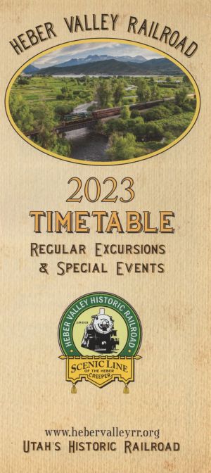 Heber Valley Railroad brochure thumbnail