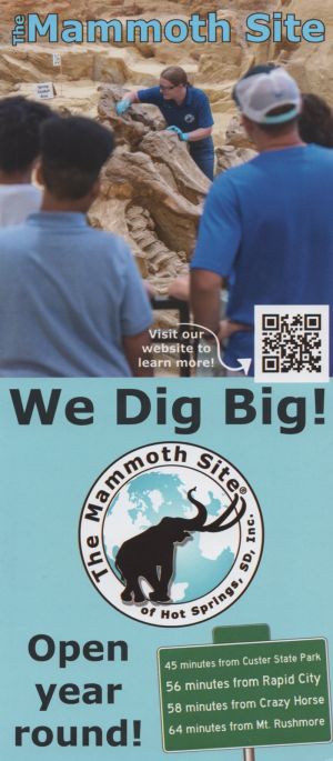 Mammoth Site brochure thumbnail