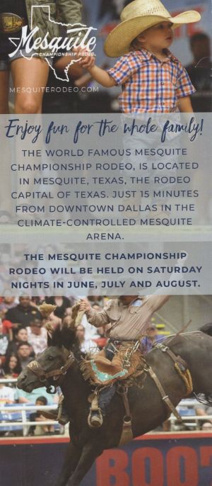 Mesquite Visitor Guide brochure thumbnail