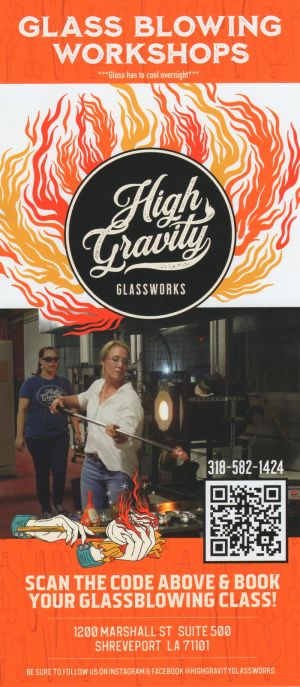 High Gravity Glassworks brochure thumbnail
