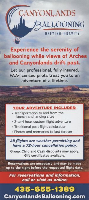 Canyonlands Ballooning brochure thumbnail