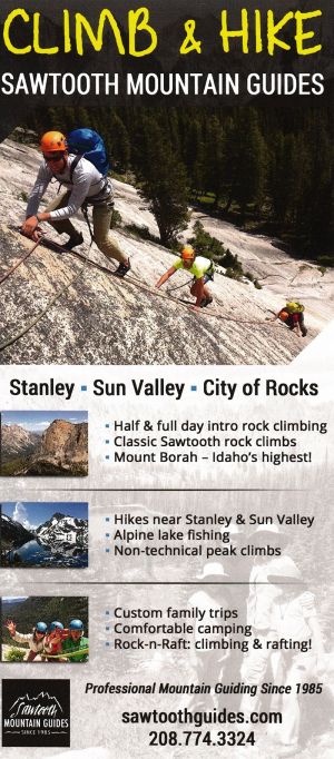 Sawtooth Mountain Guides brochure thumbnail