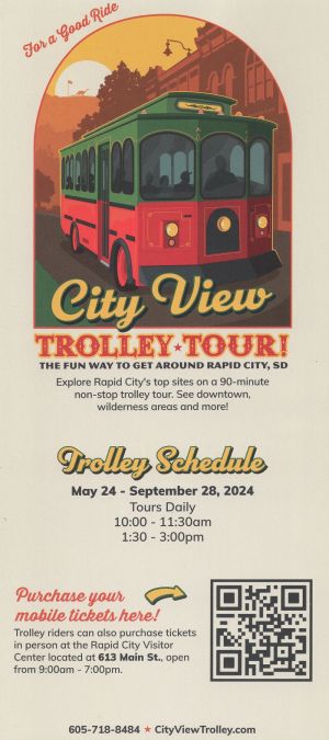 Rapid City Trolley Tour brochure thumbnail