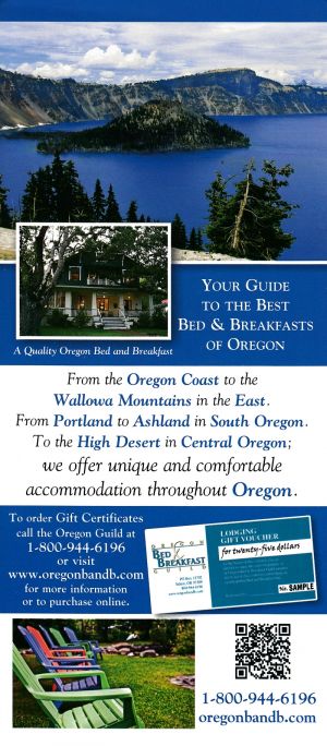 Oregon B&B Guild brochure thumbnail