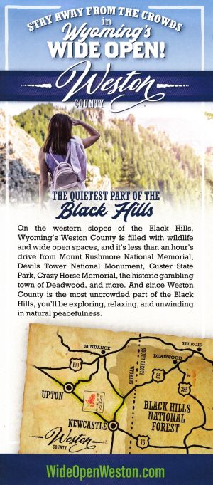 Weston County Travel brochure thumbnail