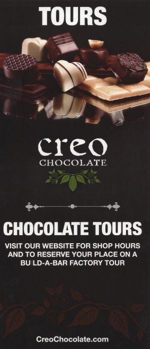 Creo Chocolate Factory Tours brochure thumbnail