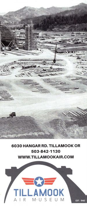 Tillamook Naval Air Museum brochure thumbnail