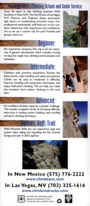 Climbing Adventures brochure thumbnail