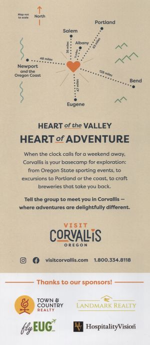 Visit Corvallis Brochure brochure thumbnail