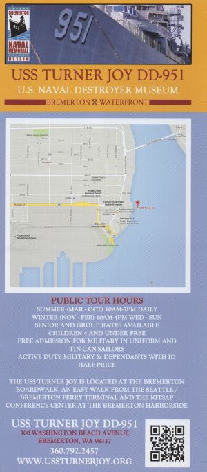 Bremerton Historic Ship Tours brochure thumbnail