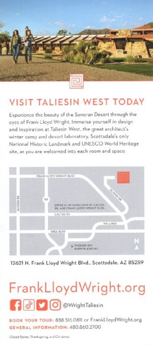 Taliesin West brochure thumbnail