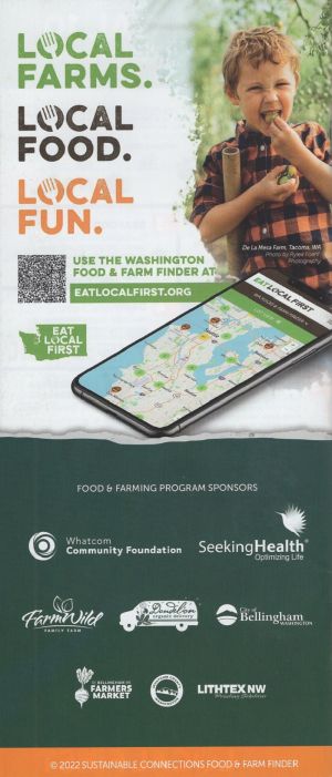 NW WA Food & Farm Finder brochure thumbnail