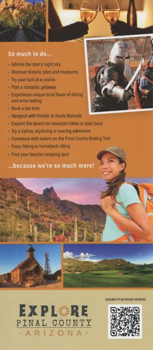 Pinal County Visitor Guide brochure thumbnail