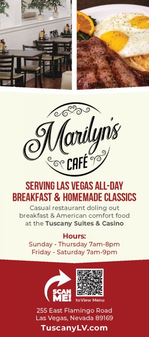 Tuscany Casino Marilyn's Cafe brochure thumbnail