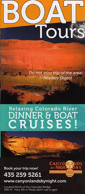 Canyonlands by Night & Day - Boat Tours brochure thumbnail