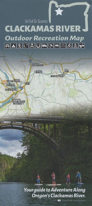 Clackamas River Area Rec Map brochure thumbnail