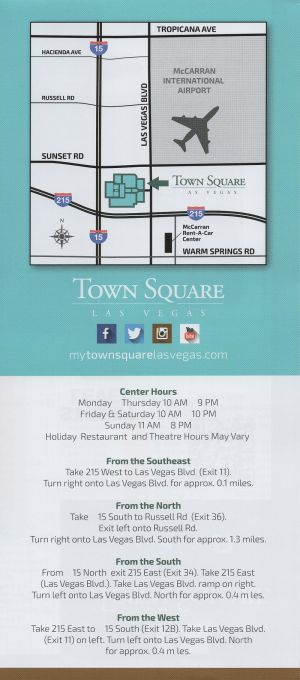 Town Square Las Vegas Mall brochure thumbnail