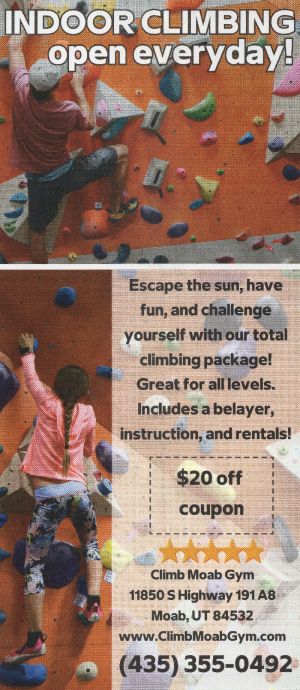 Climb Moab Gym brochure thumbnail