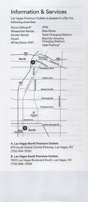 Las Vegas Premium Outlets brochure thumbnail