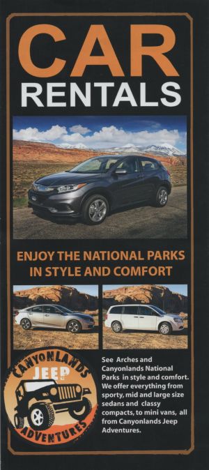 Canyonlands Car Rental brochure thumbnail