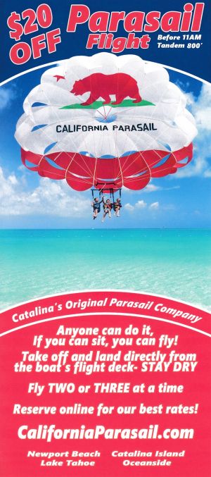 Parasail Catalina brochure thumbnail