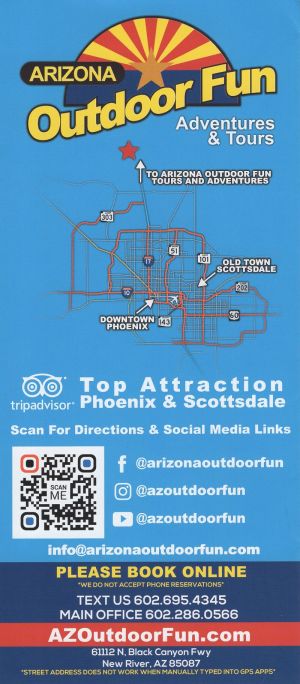 Arizona Outdoor Fun Rentals brochure thumbnail