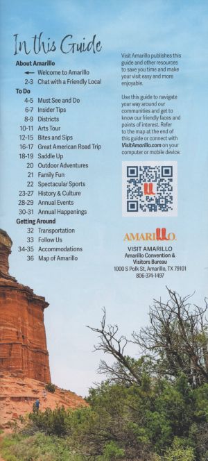 Amarillo CVB brochure thumbnail