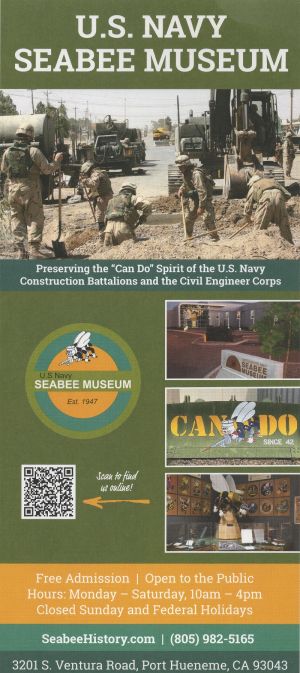 CEC/SEABEE Historical Museum brochure thumbnail