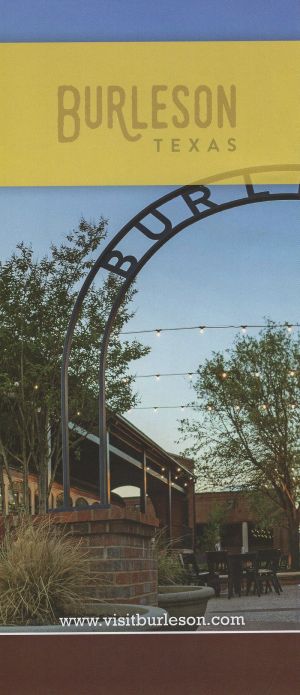 Burleson Visitor Guide brochure thumbnail